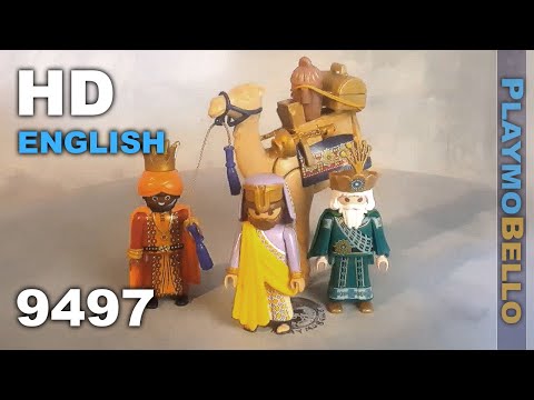 (2018) Playmobil 9497 Nativity Three Wise Kings (Playmobil Xmas REVIEW)