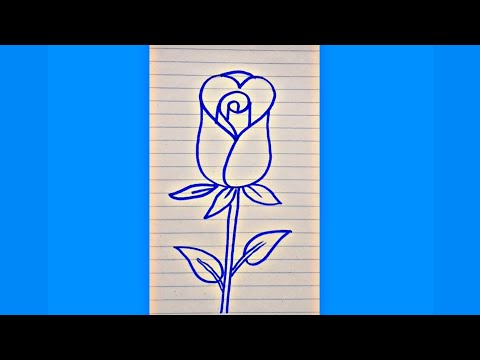 Baro sida loo sawiro ubax qaab sahlan