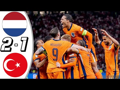 Netherlands vs Turkey 2-1- All Goals & Highlights - Euro 2024 calhanoglu goal