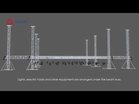 stage truss set up guide video