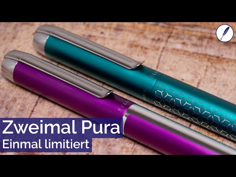 Pelikan Pura Füller - zwei neue Versionen. Eine limitiert zu 15 Jahre Pura. Ein Review.