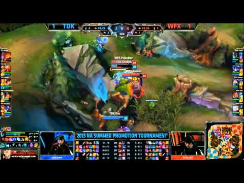 WFX vs TDK - Game 3 Promotion-  NA LCS Summer 2015 Highlights