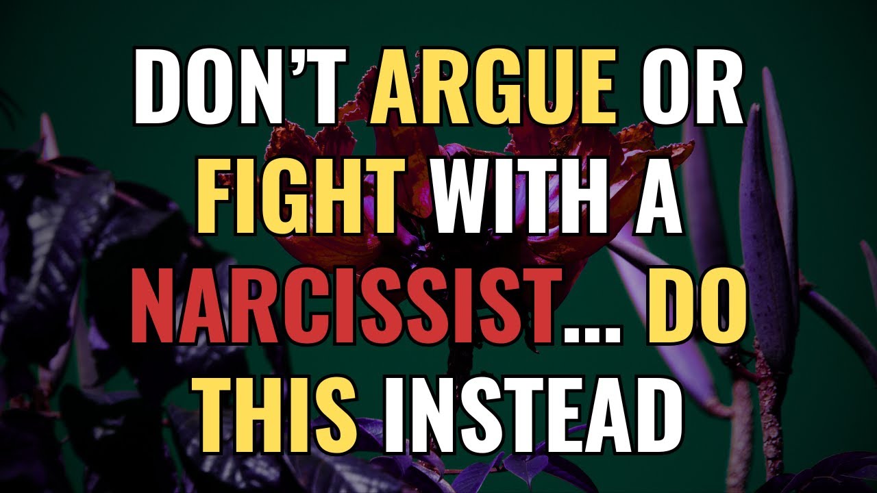 Don’t Argue or Fight With a Narcissist… Do This Instead | NPD | Narcissism | BehindTheScience