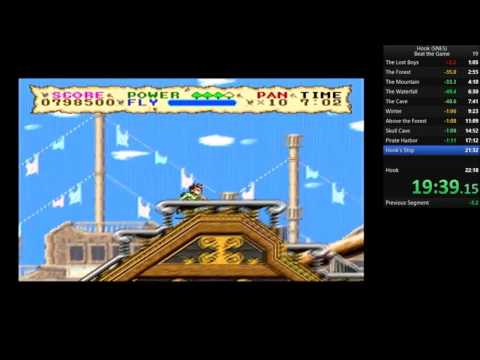 Hook SNES Speedrun 20:39