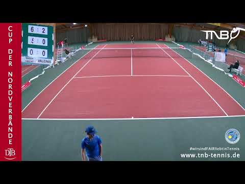 Cup der Nordverbände - Court 2 - 01.03.2022 - Viggo WAGENKNECHT vs. Eriks VALEINIS