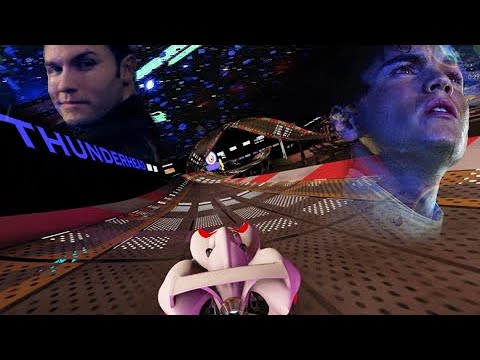 Challenging Rex and Speed Racer's time on the Thunderhead Speedway