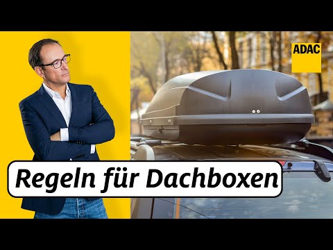 Wie schnell darf ich mit einer Dachbox fahren? | ADAC | Recht? Logisch!