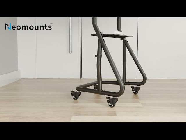 Video Teaser für Neomounts NS-M3800BLACK mobile monitor/TV floor stand