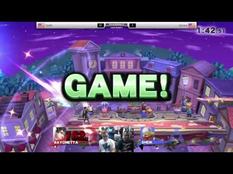 MuM 9 - Isiah (Bayonetta) Vs. Jazara (Shiek) Winners Quarters - Smash Wii U