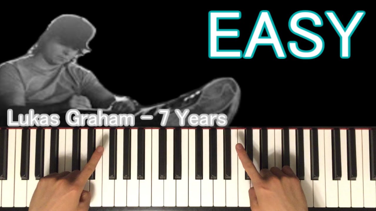 Lukas Graham - 7 Years - EASY Piano Tutorial
