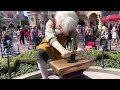 Geppetto Wants To Pull The Sword From The Stone Disneyland