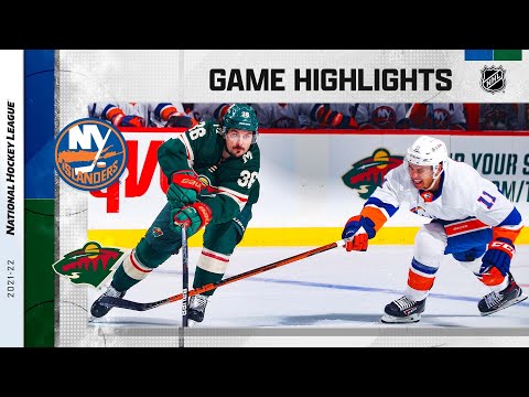 Islanders @ Wild 11/7/21 | NHL Highlights