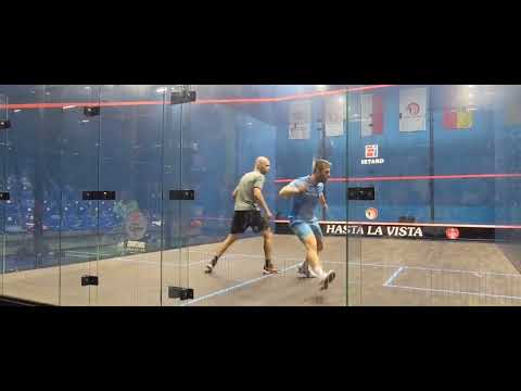 S.Ep 321 Piedro Schweertman, top seed  v Jiri Vlcek, World Squash Master Wroclaw, 17 December 2022