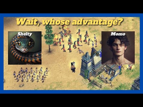 Every God is S+ Tier | Shelty (Loki) vs Momo (Oranos) Game 3/5 #aom #ageofempires