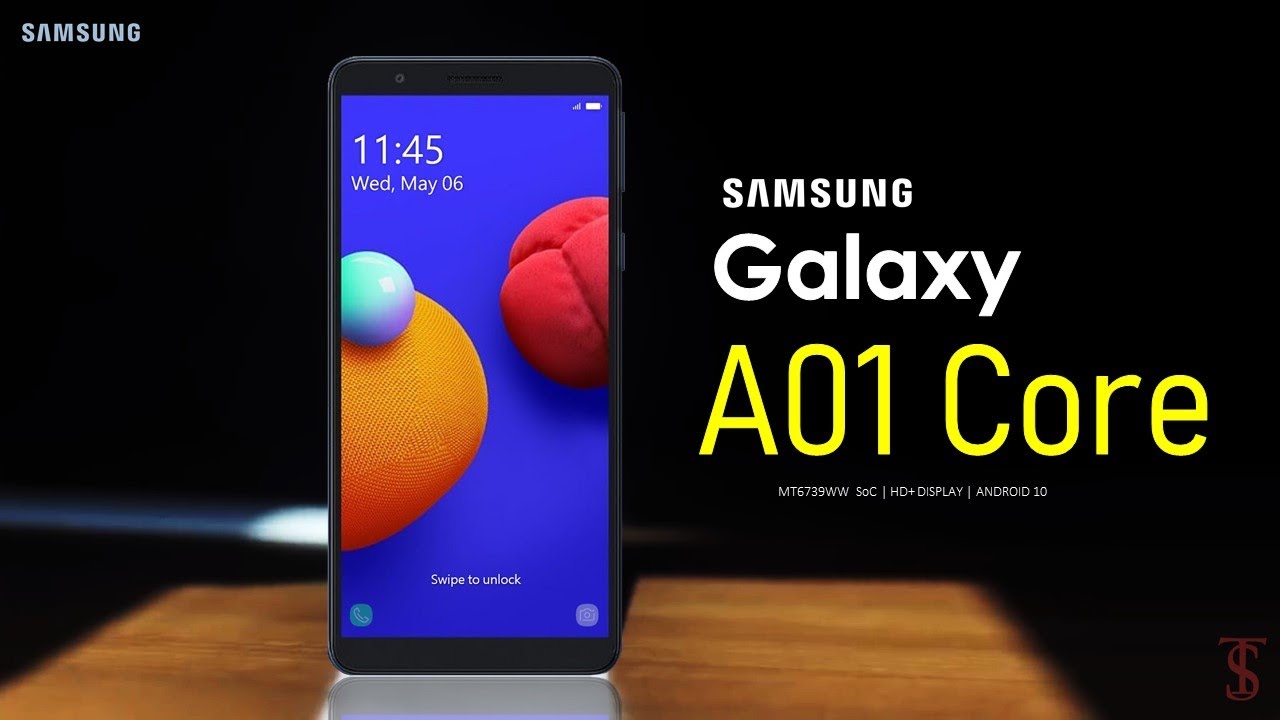 Samsung Galaxy A01 Core First Look, Camera, Design, Key Specifications, Features
