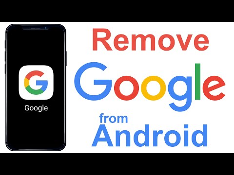 how to remove google account from android