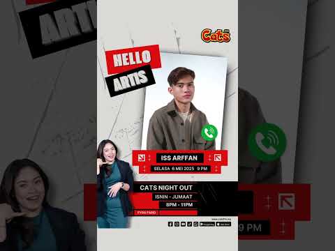 🎧 Jom lepak malam ni dengan Iss Arffan di Catsfm!