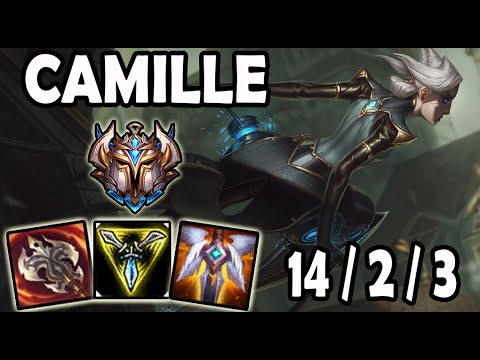 Camille vs Aatrox TOP Ranked Challenger NA