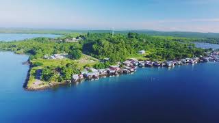 preview picture of video 'Drone Flyover the beautiful Kampung Bakapit Lahad Datu Sabah'