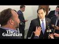 Don T Touch Me Marco Rubio And Alex Jones Clash