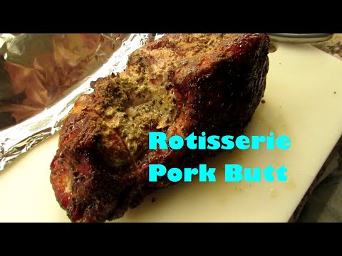 Rotisserie Pork Butt