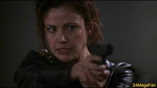 Michelle shoots virus infected patient in Plaza hotel - 24 Season 3