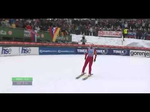 Kamil Stoch - 207,0m - 2 seria Planica HS215 24.03.2013