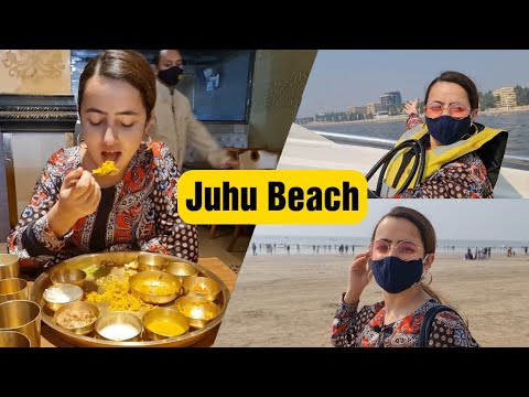Dayout At Juhu Beach || Huge Indian Thali || Jyotika Dilaik