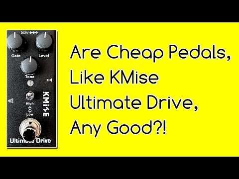 KMISE Ultimate Drive Guitar Pedal - with Fender Telecaster & Stratocaster
