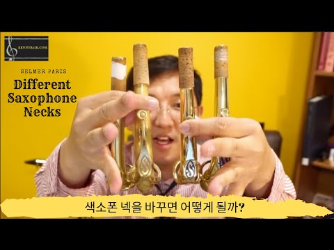 색소폰 넥을 바꾸면 분명한 차이를 느낄 수 있나요?/ 셀마 넥의 차이점/ Selmer Necks