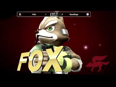 FD13 Wave 2 Pools - Felix (Fox) vs BassMage (Jigglypuff)