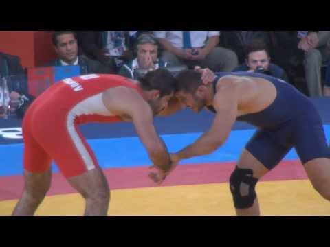 George Gogshelidze (GEO) vs Kurban Kurbanov (UZB) Bronze Finale 96kg