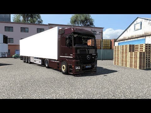 Euro Truck Simulator 2 Reims(F) - Croydon(GB) ProMod 2.16 Mercedes MP2 V8