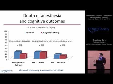 Anesthesia Care - Enhanced Recovery after Surgery (ERAS®)