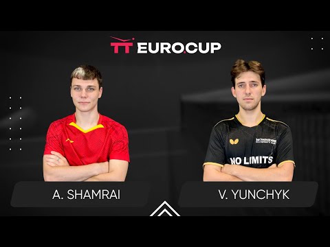 18:00 Andrii Shamrai -  Valentyn Yunchyk 04.10.2024 TT Euro.Cup Ukraine Elite. TABLE 4