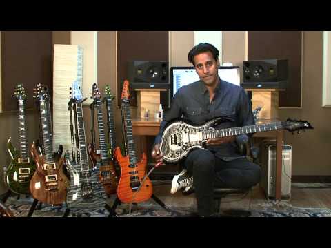 ESP Original Series FRX CTM See Thru Black Sunburst Electric Guitar Demo w/ Prashant Aswani
