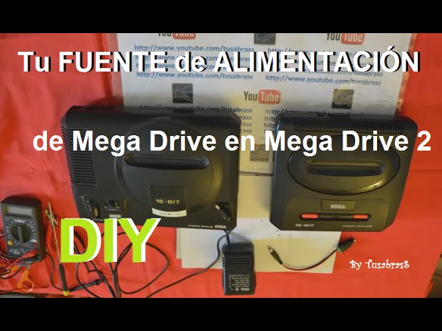 Vídeo relacionado con Link-e : Cargador De Fuente De Alimentación Compatible Con Las Consolas SEGA Megadrive 1 Y Master System 1 Y 2