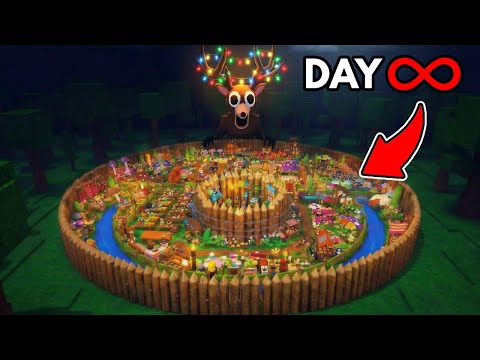 I Built the ULTIMATE AFK BASES SOLO in 99 Nights in the Forest