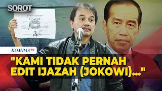 Download lagu Jadi Tersangka, Roy Suryo Bantah Edit Ijazah Jokowi: Sama dengan Punya KPU mp3