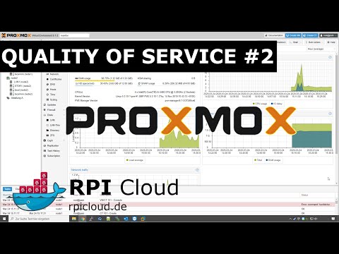 Proxmox VE 6.2 Quality of Service Netzwerk #2(2020) 😲 Besser als VMware? #QoS #netzwerk #performance