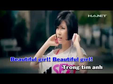 [ Karaoke ] BEAUTIFUL GIRL - CƯỜNG SEVEN FT. MR.A