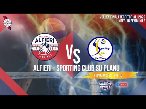 Volley Finali Territ.li 2022 Fipav Cagliari U18F - Pallavolo Alfieri-Sporting Club Su Planu (3-0)