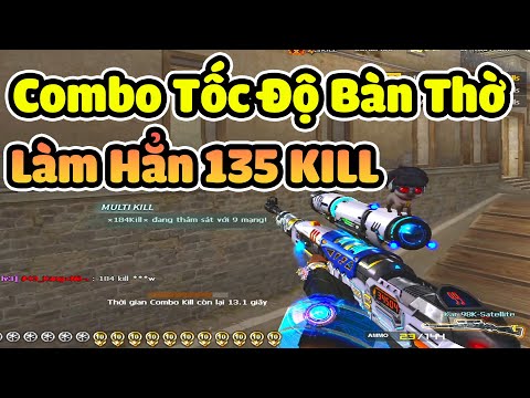 [ Đột Kích Crossfire ] Kar 98K Satellite - K98 VIP 135 KILL - Tuấn Thạch Sùng