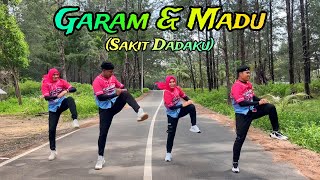 Download lagu Dj Garam dan Madu (Sakit Dadaku) || Dance Fitness || TikTok Viral || Happy Role Creation mp3
