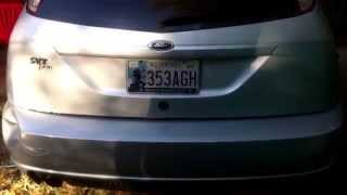 How to remove the rear bumper on a Ford Focus in 5 minutes. Ford Focus SVT zx3 zx5 zx4 se