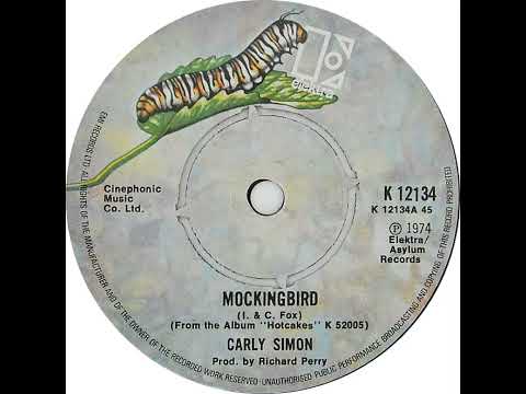 UK New Entry 1974 (56) Carly Simon - Mockingbird