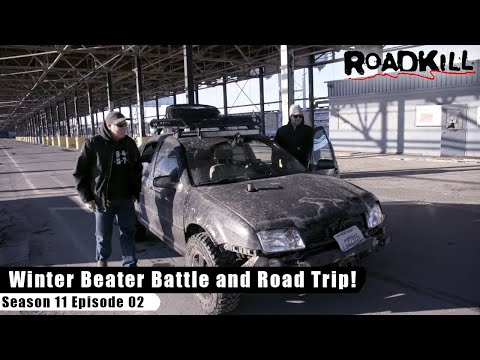 Winter Beater Battle and Road Trip! - Roadkill S11E02 - Reality Car TV Show