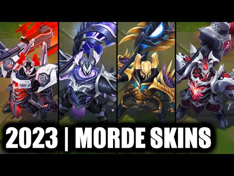 ALL MORDEKAISER SKINS SPOTLIGHT 2023 - Old God Mordekaiser Newest Skin | League of Legends
