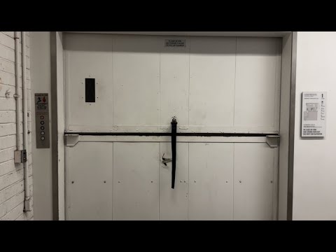 EPIC Otis Black Button Traction freight elevator @ Broad Art Center, UCLA - Los Angeles, CA