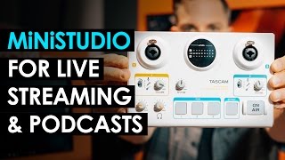 Video thumbnail for Tascam MiNiSTUDIO Review — Audio Interface for Live Streaming and Podcasting by Think Media